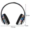 Vezeték nélküli Bluetooth RGB sport fülhallgató 150mAh