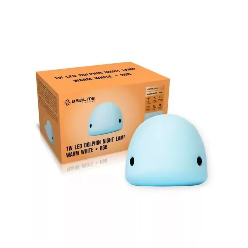 Asalite LED Éjjeli Lámpa Delfin 1W