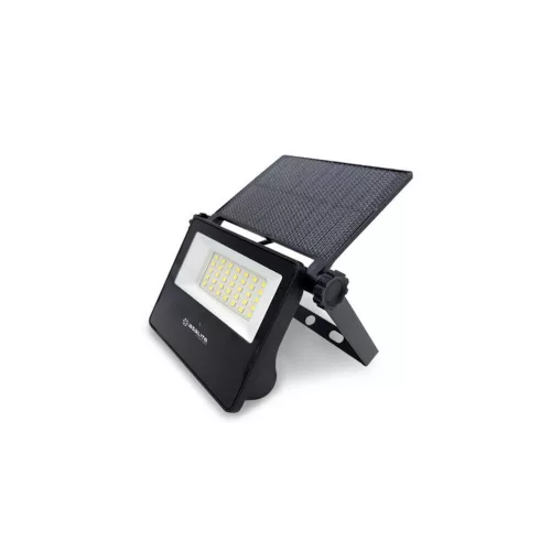 Asalite LED Napelemes Lámpa Slim 10W 4000K (1300 lumen)+Mozgásérzékelő Szenzor