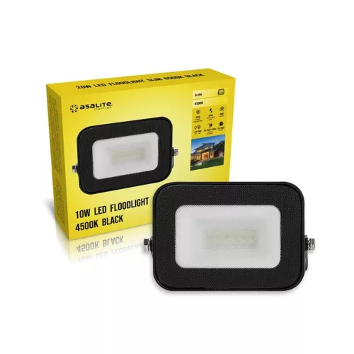 Asalite LED Reflektor Slim 10W 4500K (900 lumen)