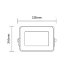 Asalite LED Reflektor Slim 150W 4500K (13500 lumen)