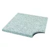 Gránit szegélykő sarok elem Sand 50 x 50 / 33 * 3 cm