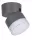 corp de iluminat LED , exterior , de perete , orientabil , 9.5W , RGB , CCT , reglabil , gri , IP44 , LUTEC CONNECT , DROPSI