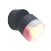 corp de iluminat LED , exterior , de perete , orientabil , 9.5W , RGB , CCT , reglabil , gri , IP44 , LUTEC CONNECT , DROPSI