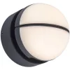 corp de iluminat LED , lateral de perete , 2 direcții , 13W , cald alb , negru , exterior , IP54 , LUTEC , EKLIPS
