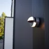 corp de iluminat LED , lateral de perete , 2 direcții , 13W , cald alb , negru , exterior , IP54 , LUTEC , EKLIPS