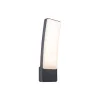 LED lámpatest , oldalfali , 18W , természetes fehér , szürke , IP54 , LUTEC , KIRA