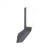 corp de iluminat LED , lateral de perete , 14W , natural alb , gri , exterior , IP44 , LUTEC , BATI