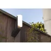 corp de iluminat LED , lateral de perete , 14W , natural alb , gri , exterior , IP44 , LUTEC , BATI