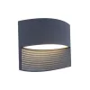 LED lámpatest , oldalfali , 2 irányú , 11W , meleg fehér , szürke , kültéri , IP54 , LUTEC , LOTUS