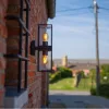 LED lámpatest , oldalfali , 2 irányú , 2 x E27 foglalat , matt fekete , kültéri , IP44 , LUTEC , FLAIR