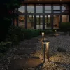 Led corp de iluminat , de podea , exterior , 1W , solar , reglabil , cald alb , IP44 , gri , LUTEC , TABLE CUBE
