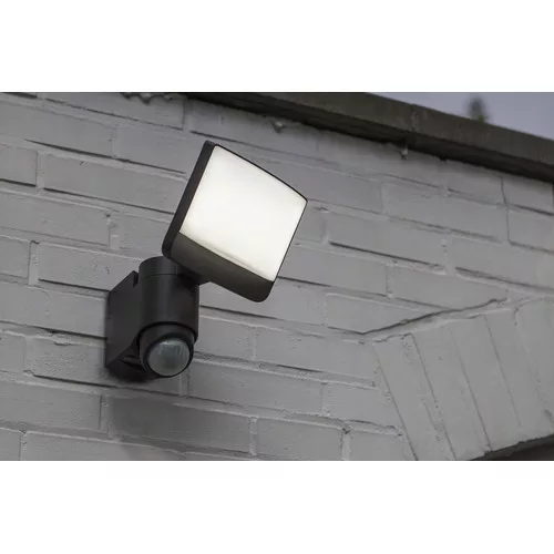 LED proiector , 8W , solar , cu senzor de mișcare , natural alb , exterior , IP44 , LUTEC , SUNSHINE