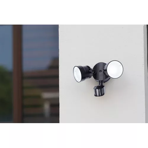Led proiector , 12W , cu senzor de mișcare , rece alb , 5000K , exterior , IP54 , LUTEC , SHRIMP