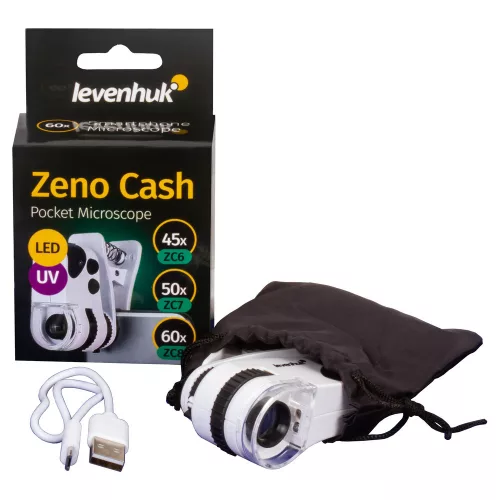 Levenhuk Zeno Cash ZC6 microscop de buzunar