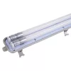 corp de iluminat , 2 x 150 cm , 2 x 22 Watt LED cu tub luminos , protecție împotriva prafului și umidității , alb natural , IP65