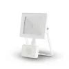 Asalite LED proiector alb Slim 10W 4500K (900 lumen) + senzor de mișcare