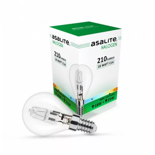 bec halogen G45 mini glob E14 18W 2800K (210 lumen)