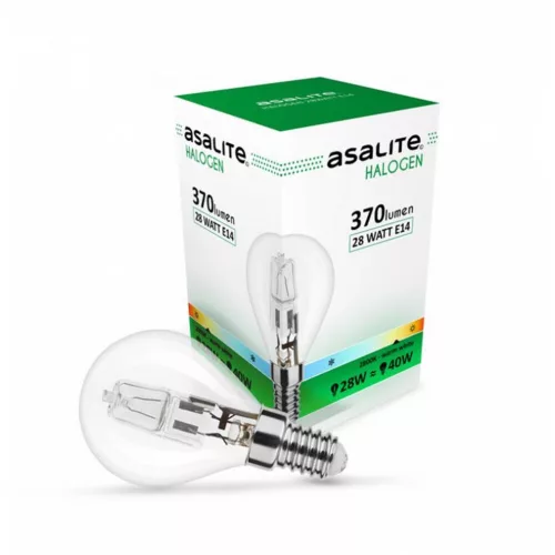 bec halogen G45 mini glob E14 28W 2800K (370 lumen)