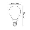 bec halogen G45 mini glob E14 28W 2800K (370 lumen)