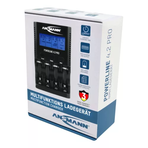 ANSMANN POWERLINE4.2PRO professzionális akkutöltő