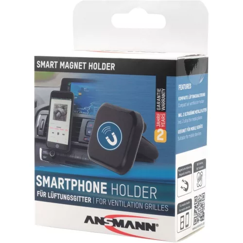 ANSMANN Suport smartphone pentru grila de ventilație/magnetic