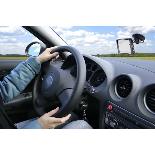 ANSMANN Suport smartphone cu ventuză, pe parbriz montabil/magnetic