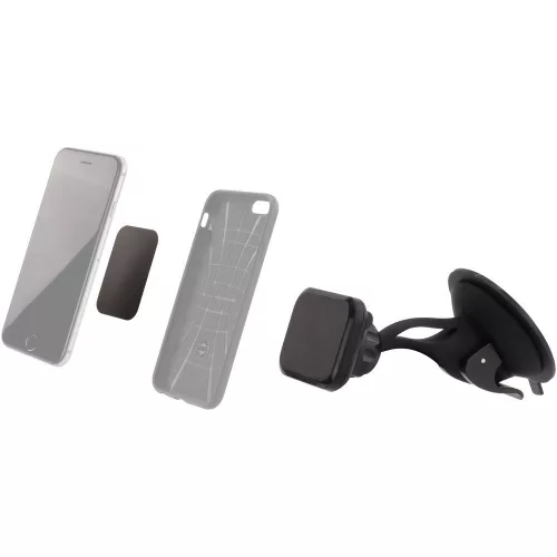 ANSMANN Suport smartphone cu ventuză, pe parbriz montabil/magnetic