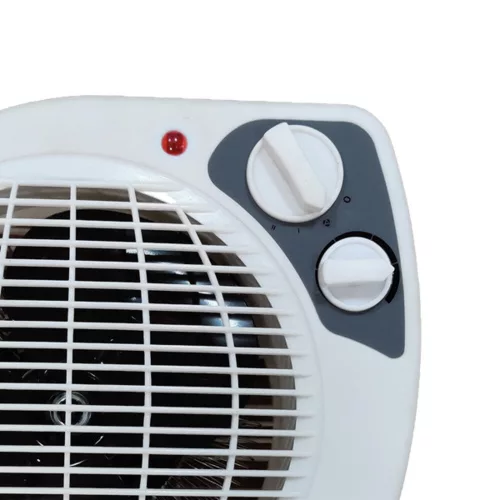 Ventilátoros fűtőtest, 1000/2000W, fehér, Eurolamp, 651067