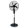 fekete állóventilátor 60W, Eurolamp, 267240
