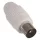 montabil egyen koax mufă, Eurolamp, 535055