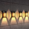LED szolár napelemes fali lámpa, 2700K, 50lm, ABS-polipropilén, IP44, Modee, ML-WS134
