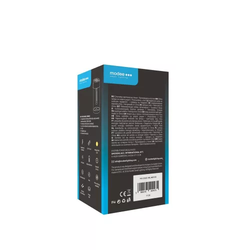 LED szolár napelemes fali lámpa, 2700K, 60lm, ABS-polipropilén, IP44, Modee, ML-WS135