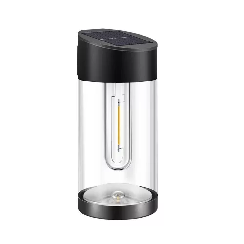 LED szolár napelemes fali lámpa, 2700K, 60lm, ABS-polipropilén, IP44, Modee, ML-WS135