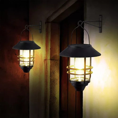 LED szolár napelemes fali lámpa, 2700K, 70lm, IP44, Modee, ML-WS136