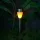 LED szolár napelemes leszúrható flame, 1800K, műanyag, IP44, Modee, ML-GS035