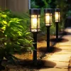 LED szolár napelemes leszúrható lámpa, 3000K, műanyag, IP44, Modee, ML-GS040