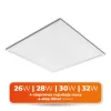 LED panel ORIO 60X60 26W 60x60 4000K Kobi Pro, természetes fehér, 3900lm, CRI≥80, KOBI-000081