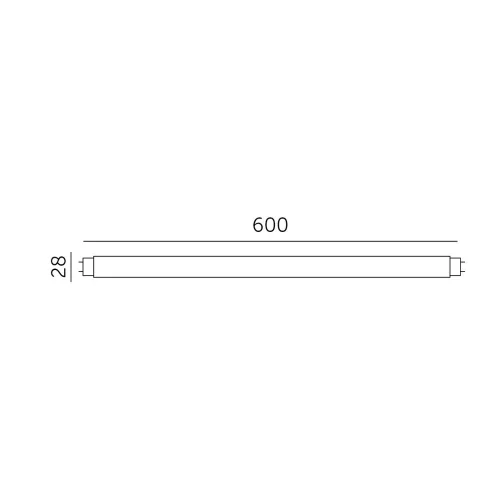tub LED T8 9W 60cm 4000K LED2B, alb natural, 900lm, CRI≥80, KOBI-001318