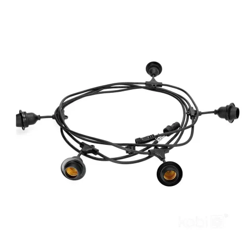 Girland ghirlandă luminoasă CRETE 5xE27 5m Kobi Design, IP44, KOBI-001440
