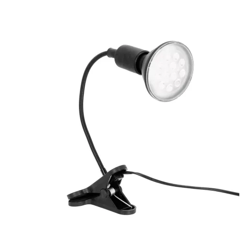 LED növénynevelő lámpa LED PLANTY CLIP B 1xE27 fekete Kobi Design, KOBI-001507
