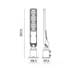 LED stradal corp de iluminat CYOTO 50W 4000K IP65 Kobi Premium, alb natural, CRI≥80, KOBI-001566
