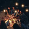 Ghirlandă MIMOSA LED ghirlandă luminoasă set 10m 10x1W E27 10W, 2700K, alb cald, 500lm, CRI≥80, IP44, KOBI-002321