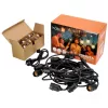Ghirlandă MIMOSA LED ghirlandă luminoasă set 10m 10x1W E27 10W, 2700K, alb cald, 500lm, CRI≥80, IP44, KOBI-002321