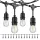 Ghirlandă MIMOSA LED ghirlandă luminoasă set 20m 20x1W E27 20W, 2700K, alb cald, 1000lm, CRI≥80, IP44, KOBI-002325