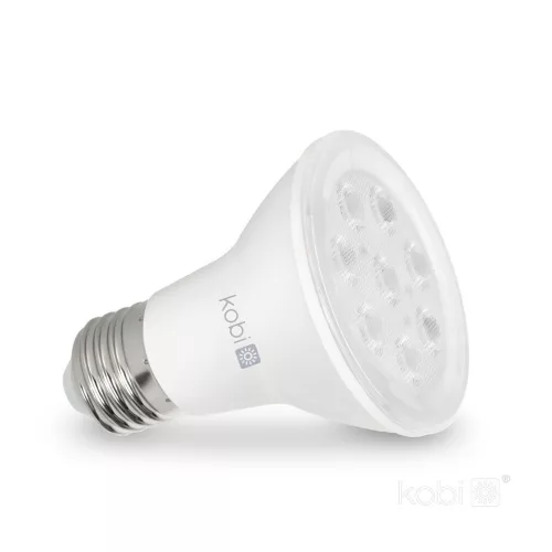 Növénytermesztő LED izzó LED PLANTY B E27 7W E27 1200K fehér Kobi Design, meleg fehér, 185lm, ≥12, KOBI-004012