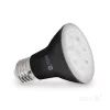 Növénytermesztő LED izzó LED PLANTY B E27 7W E27 1200K fekete Kobi Design, meleg fehér, 150lm, ≥12, KOBI-004013