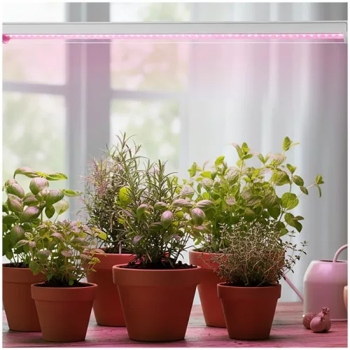 LED pentru cultivarea plantelor corp de iluminat LED GROWLY 9W – Kobi Design, KOBI-004019