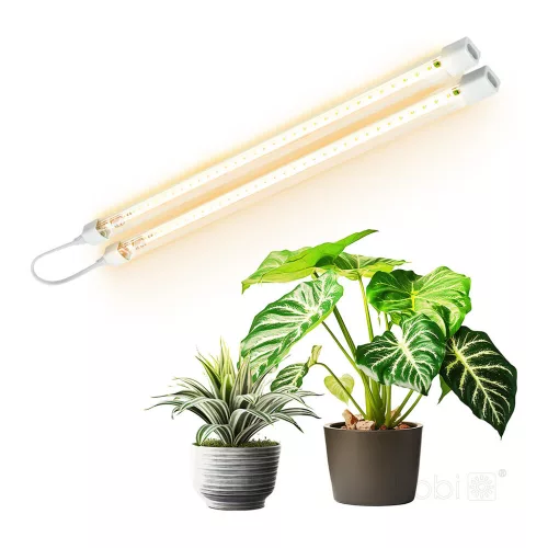 LED pentru creșterea plantelor lampă LED GROWLY 2× – Kobi Design, 17W, KOBI-004021