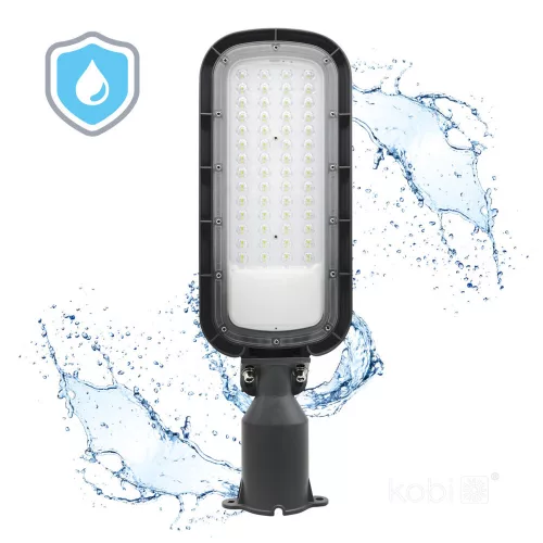 BRELUXO LED stradal corp de iluminat 100W 4000K IP65 Kobi Premium, alb natural, CRI≥80, KOBI-004324